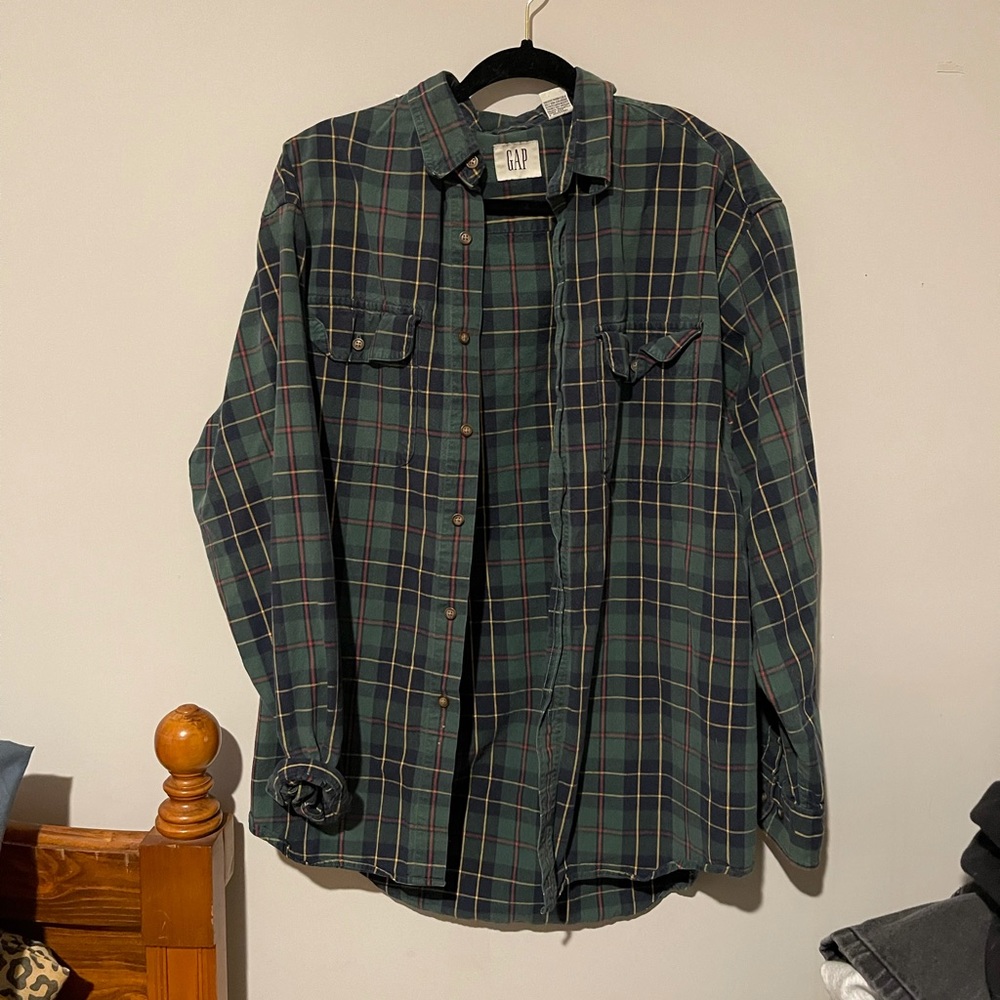 Green flannel